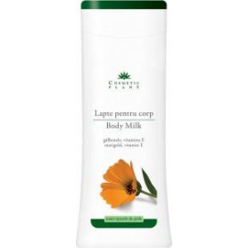 Lapte corp cu extract de galbenele si vitamina E 200ml - Cosmetic plant