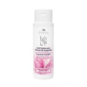 Lapte demachiant pentru ochi cu Acid Hialuronic - Lift up 150ml - Cosmetic plant