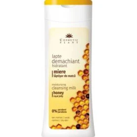 Lapte demachiant hidratant cu miere si laptisor de matca 200ml - Cosmetic plant
