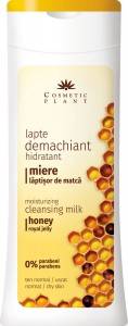 Lapte demachiant hidratant cu miere si laptisor de matca 200ml - cosmetic plant