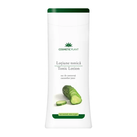 Lotiune tonica cu suc de castraveti 200ml - Cosmetic plant 