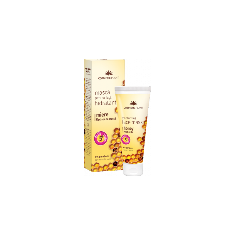 Masca hidratanta pentru fata cu miere si laptisor de matca 50ml -