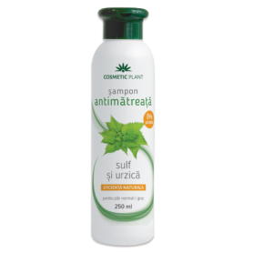 Sampon antimatreata cu sulf si urzica 250ml - Cosmetic plant