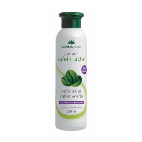 Sampon cafein-activ cu cafeina si cafea verde 250ml - Cosmetic plant