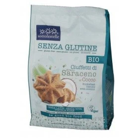 iscuiti (vegani, fara gluten) din hrisca, eco-bio, 100g, Sottolestelle