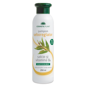 Sampon seboreglator cu salcie alba & complex de vitamine B 250ml - Cosmetic plant