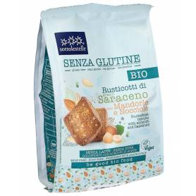 Biscuiti (vegani, fara gluten) cu migdale si alune, eco-bio, 250g, Sottolestelle