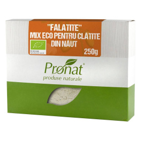 FALATITE - Mix din faina de naut cu condimente - Pentru clatite, eco-bio, 250g - Pronat