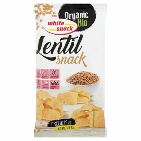 Snack din linte eco-bio, 45g, White Snac