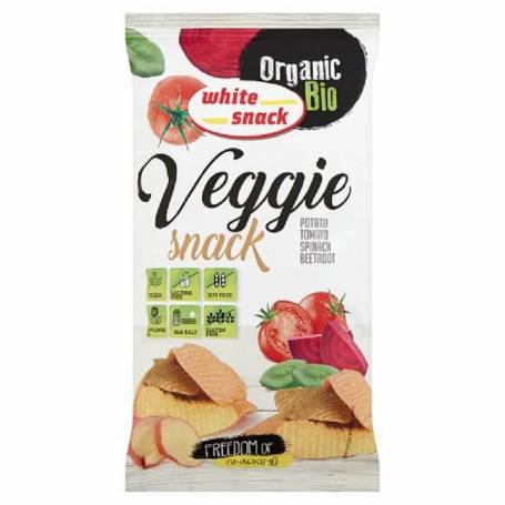 Snack din legume eco-bio, 45g, White Snack