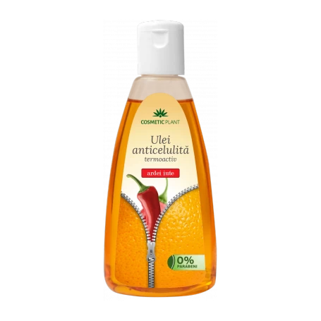 Ulei anticelulita termoactiv cu extract de ardei iute 200ml - Cosmetic plant