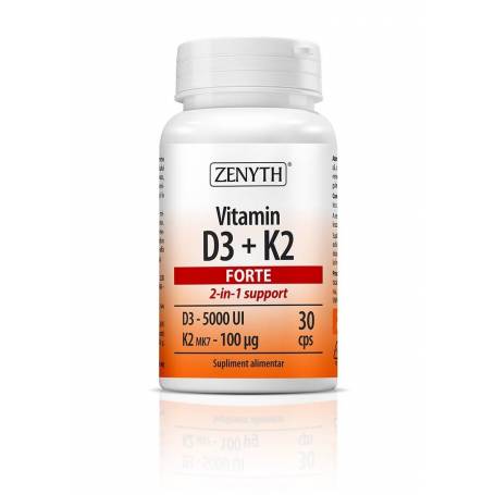 Vitamina D3+K2 Forte 30cps - Zenyth