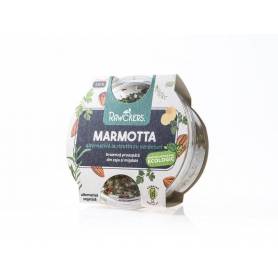 Brawnza proaspata din nuci de caju Ricotta Marmotta cu verdeturi 150g - Rawckers