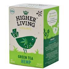Ceai verde hemp-canepa eco-bio, 20 plicuri, higher living