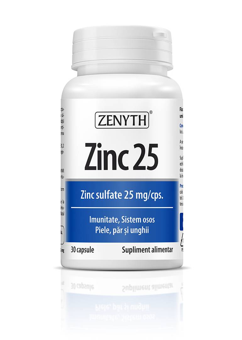 Zinc 25, 30 cps - zenyth