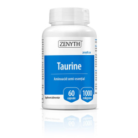 Taurine 100mg, 60cps - Zenyth