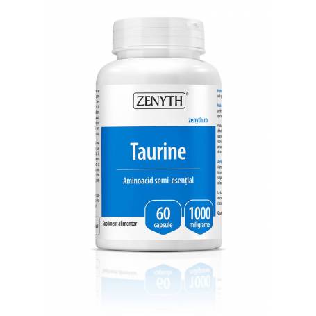 Taurine 100mg, 60cps - Zenyth