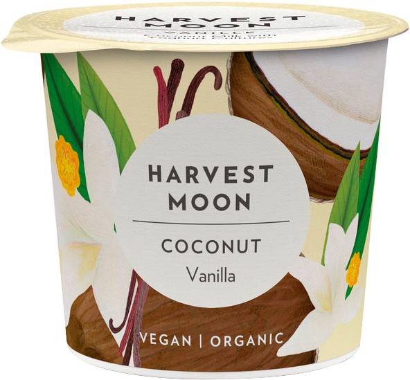 Iaurt de cocos cu vanilie eco-bio 275g – harvest moon