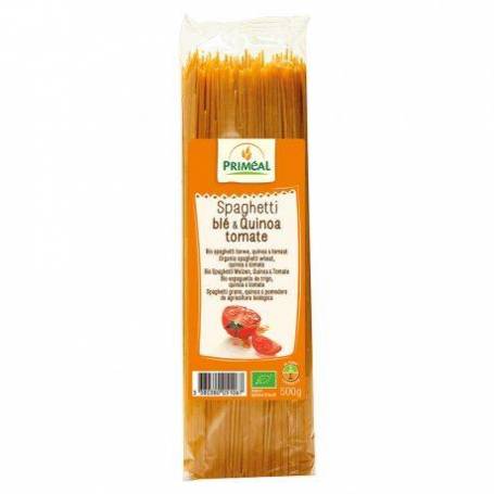 SPAGHETTI CU QUINOA SI TOMATE 500G, ECO-BIO, PRIMEAL