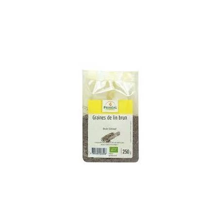 SEMINTE DE IN BRUN 250G, ECO-BIO, PRIMEAL