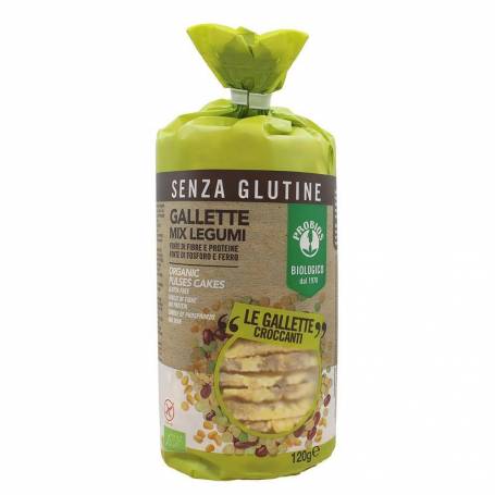 Rondele cu mix leguminoase fara gluten, 120g - PROBIOS