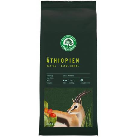 CAFEA BOABE ETIOPIA, 100% ARABICA, ECO-BIO, 250G - LEBENSBAUM