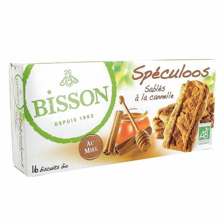 SPECULOOS, fursecuri cu miere si scortisoara, 175g - Bisson