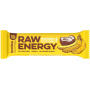 Baton proteic raw energy cu banane si nuca de cocos, eco-bio, 50g - Bombus