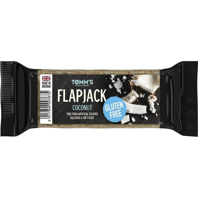 Flapjack Tomm’s Baton energizant, cu nuca de cocos, eco-bio, 100g - B