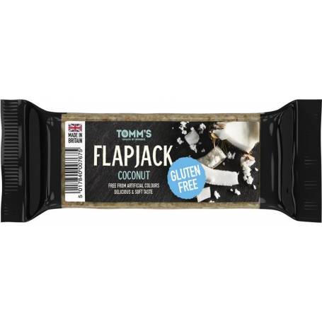 Flapjack Tomm’s Baton energizant, cu nuca de cocos, eco-bio, 100g - Bombus