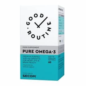 Pure-Omega-3 - 60cps, Good Routine, Secom