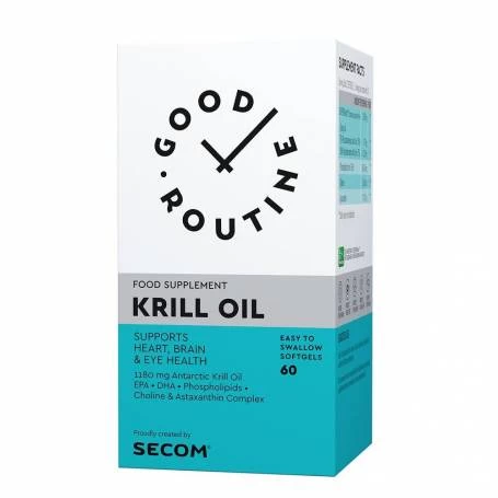 Krill Oil 60 caps moi, Good Routine by Secom