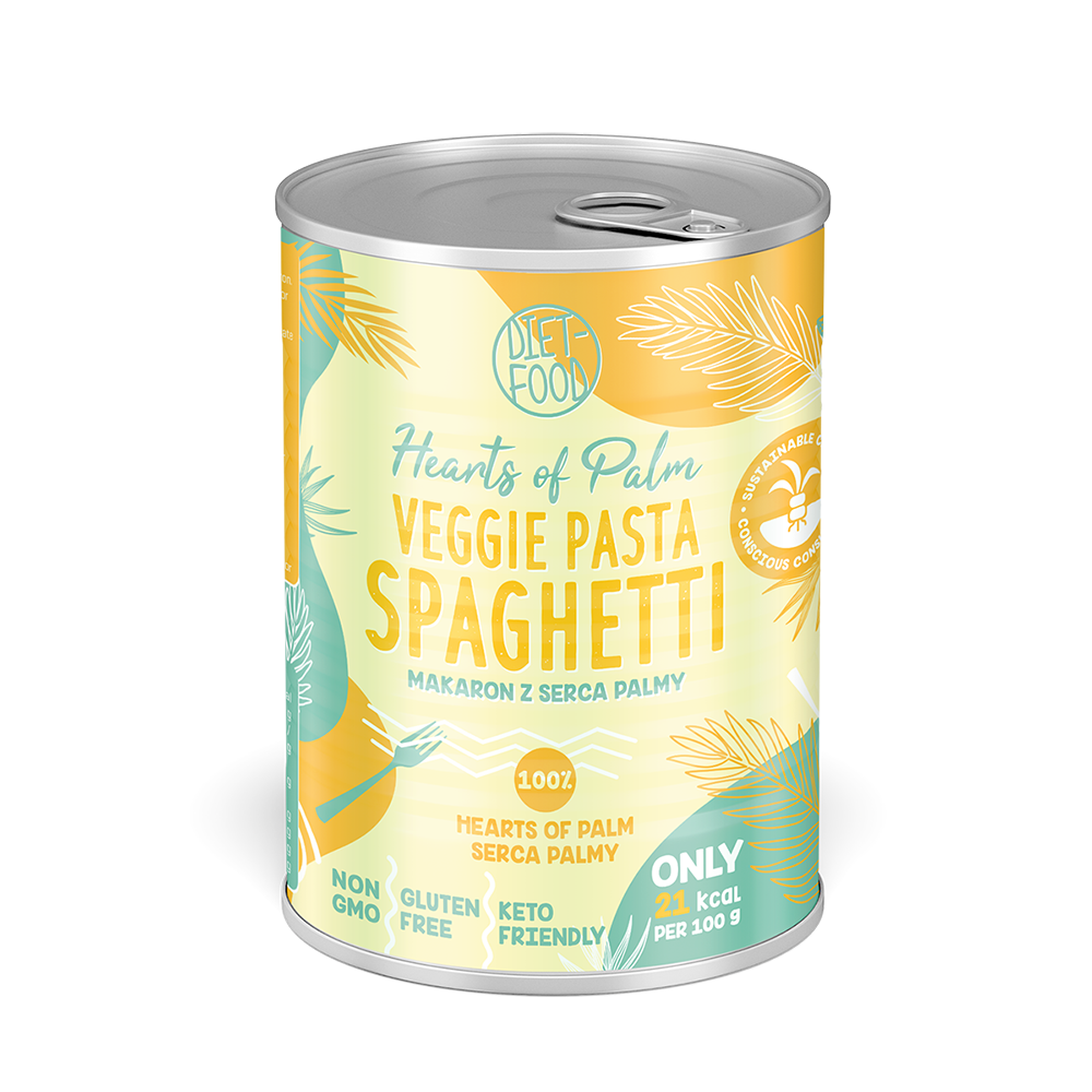 Paste spaghetti din inimă de palmier, 220g - diet food