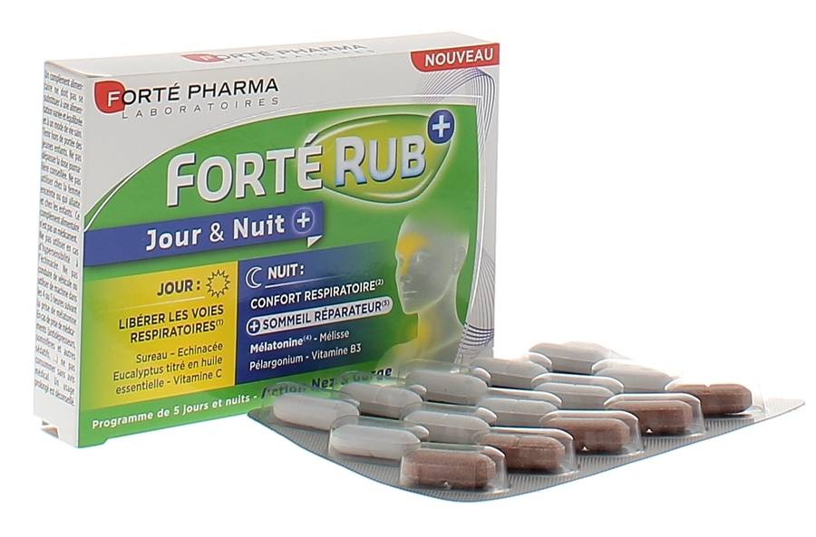 Forte rub jour & nuit, 15cpr - forte pharma