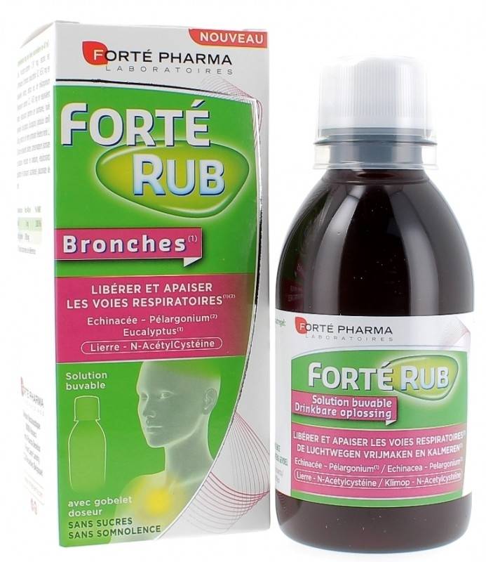 Forte rub sirop, 200ml - forte pharma