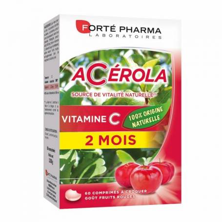 Acerola, 60cpr - Forte Pharma