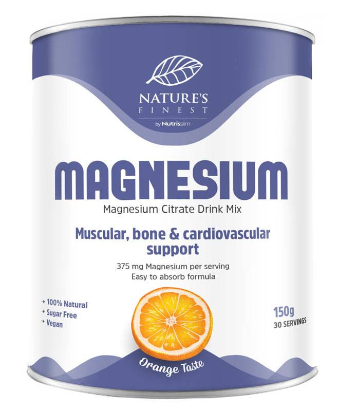 Magneziu drink mix, 150g nutrisslim