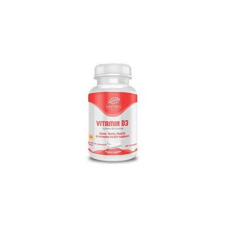 Vitamina D3, 60 cps - Nutrisslim