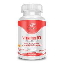 Vitamina d3, 60 cps - nutrisslim