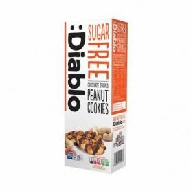 Fursecuri fara zahar cu arahide si dungi de ciocolata, 150g Diablo