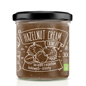 Crema crunchy de alune de padure eco-bio 300g, Diet Food