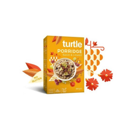 Fulgi de ovaz cu Stafide si seminte in fara gluten eco-bio, 400g - Turtle