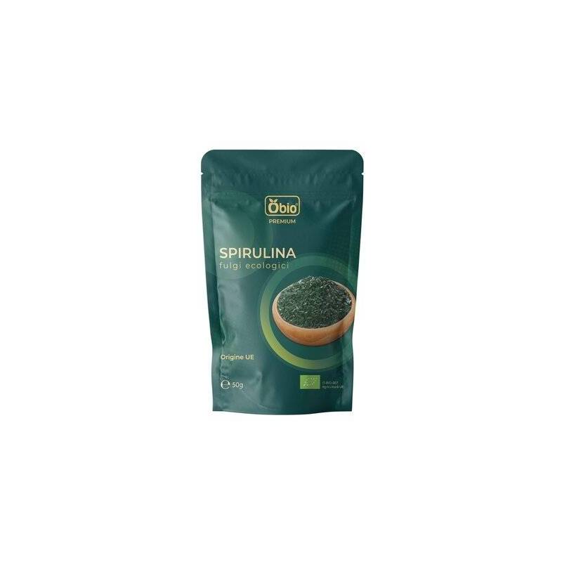 Spirulina fulgi raw eco-bio 50g, Obio