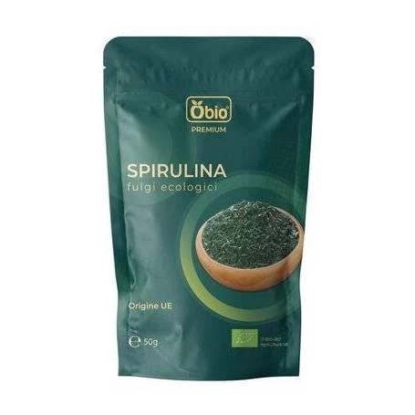 Spirulina fulgi raw eco-bio 50g, Obio
