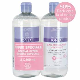 Oferta speciala Apa micelara calmanta, Reactive, 2x500ml - Jonzac