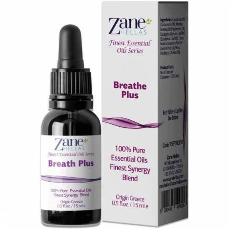 Ulei esential Plus de Respiratie - Breathe Plus 15ml, Zane Hellas