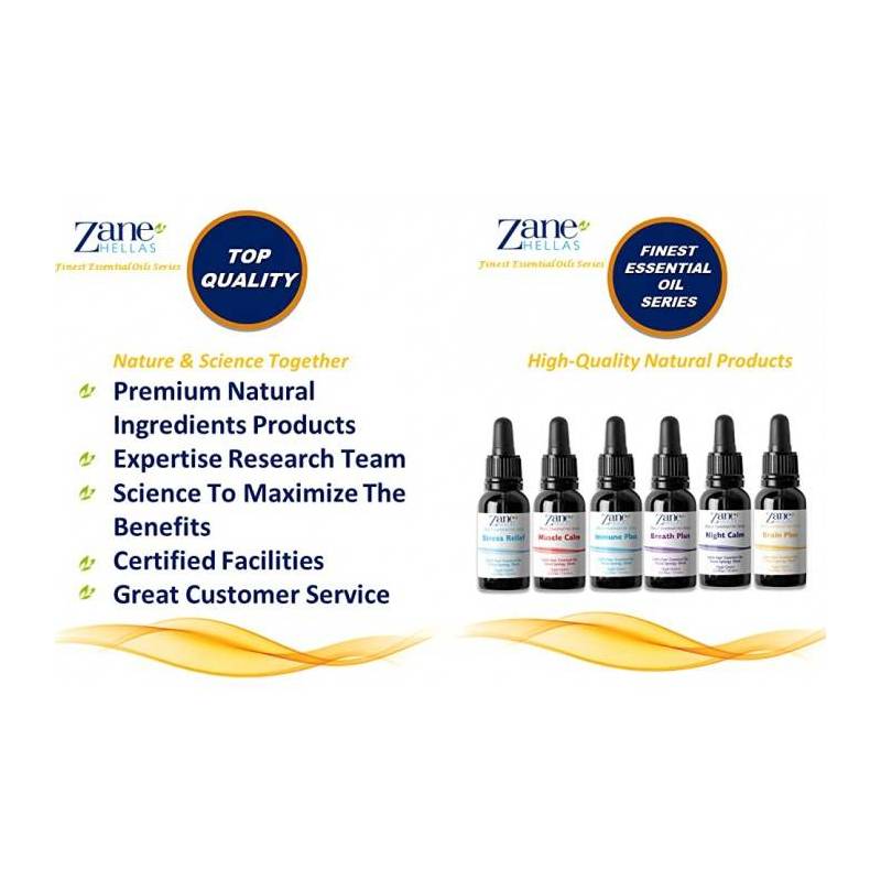 Set 6 Uleiuri esentiale sinergice, 15ml, Zane Hellas