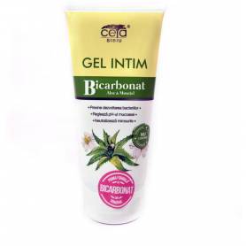 Gel intim cu bicarbonat, aloe, galbenele, musetel, 200 ml, Ceta Sibiu