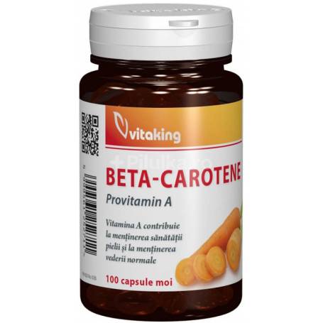 Betacaroten natural, 100 cps - VITAKING