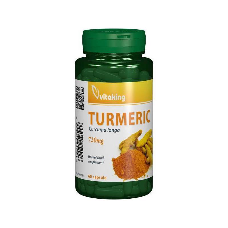 Curcuma (Turmeric) 720mg, 60 cps - VITAKING